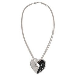 Collier Pendentif en or blanc et diamants - Castafiore