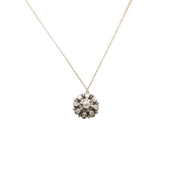 Collier Pendentif en or blanc et diamants - Castafiore