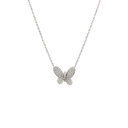 Collier Pendentif en or blanc et diamants - Castafiore