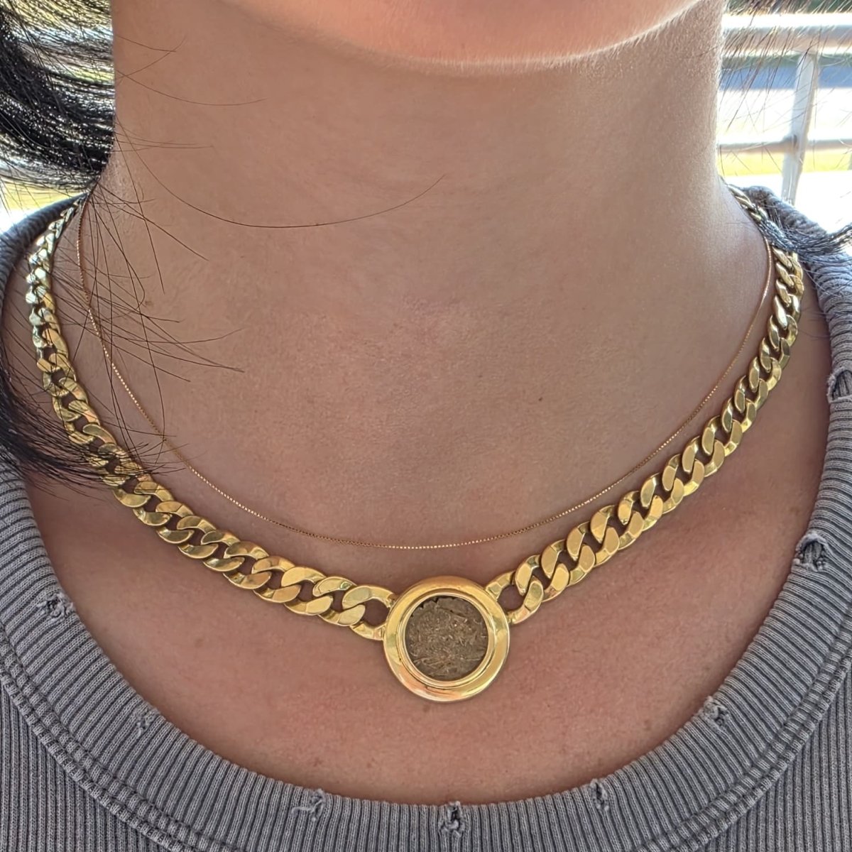 Collier Pendentif en or jaune - Castafiore