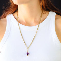 Collier Pendentif en or jaune - Castafiore
