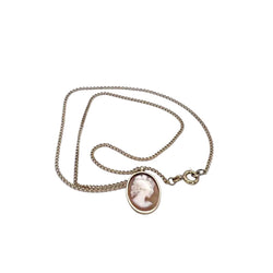 Collier Pendentif en or jaune et camée - Castafiore