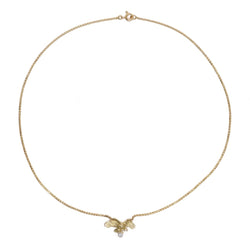 Collier Pendentif en or jaune et diamant - Castafiore