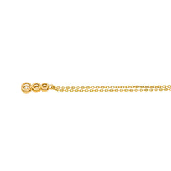 Collier Pendentif en or jaune et diamants - Castafiore