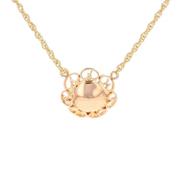 Collier Pendentif en or jaune et perle - Castafiore