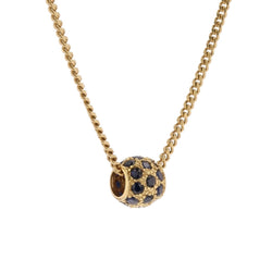 Collier Pendentif en or jaune et saphirs - Castafiore