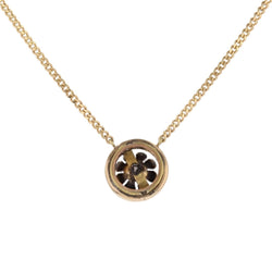 Collier Pendentif en or jaune, perles et diamants - Castafiore