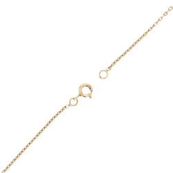 Collier Pendentif en or jaune, platine et diamants - Castafiore