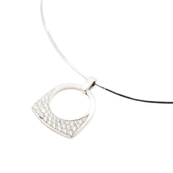 Collier Pendentif FRED "Success" en or blanc et diamants - Castafiore