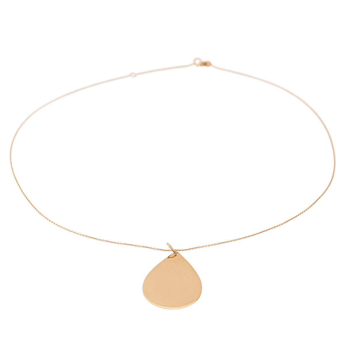 Collier Pendentif GINETTE NY "Bliss on chain" en or rose - Castafiore