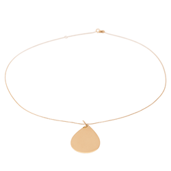 Collier Pendentif GINETTE NY "Bliss on chain" en or rose - Castafiore