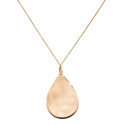 Collier Pendentif GINETTE NY "Bliss on chain" en or rose - Castafiore