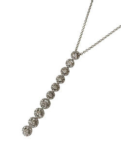 Collier Pendentif LÉO PIZZO en or blanc et diamants - Castafiore