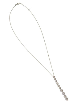 Collier Pendentif LÉO PIZZO en or blanc et diamants - Castafiore