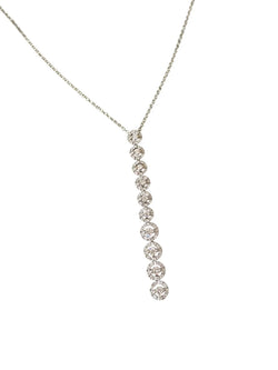 Collier Pendentif LÉO PIZZO en or blanc et diamants - Castafiore