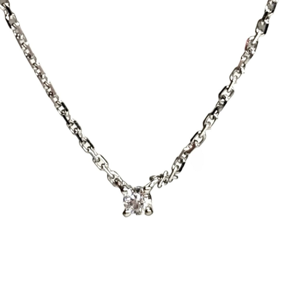 Collier Pendentif MAUBOUSSIN en or blanc et diamant - Castafiore