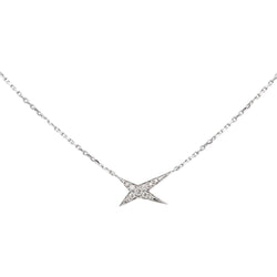 Collier Pendentif MAUBOUSSIN "French Valentine" en or blanc et diamants - Castafiore