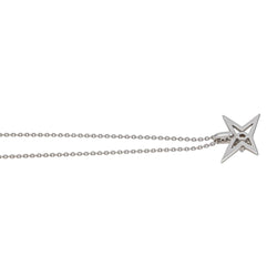 Collier Pendentif MAUBOUSSIN "Ma Princesse à moi" en or blanc et diamants - Castafiore