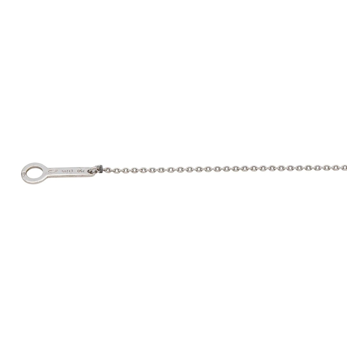 Collier Pendentif MAUBOUSSIN "Ma Princesse à moi" en or blanc et diamants - Castafiore
