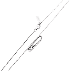 Collier Pendentif MESSIKA "Baby Move " en or blanc et diamants - Castafiore