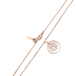 Collier Pendentif MESSIKA "Lucky Move" en or rose et diamants - Castafiore