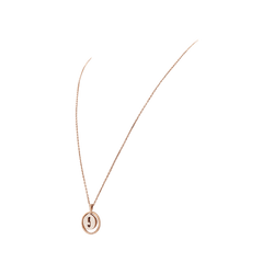 Collier Pendentif MESSIKA "Lucky Move" en or rose et diamants - Castafiore