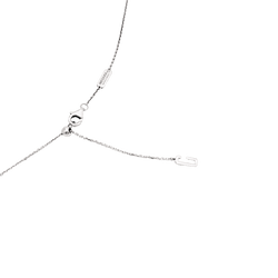 Collier Pendentif MESSIKA x GIGI HADID "Move Addiction" en or blanc et diamants - Castafiore