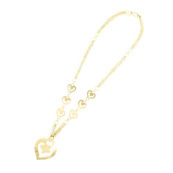 Collier Pendentif O.J. PERRIN "Coeur Légendes" en or jaune - Castafiore