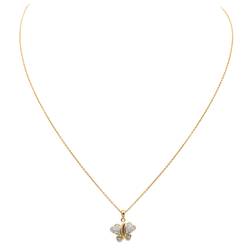 Collier Pendentif Or jaune Diamant - Castafiore