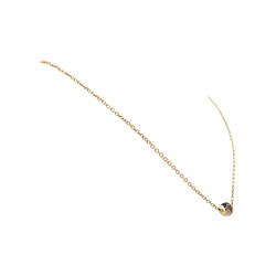 Collier Pendentif POMELLATO "M'ama non M'ama" en or rose, pierre de lune, argent et saphirs - Castafiore