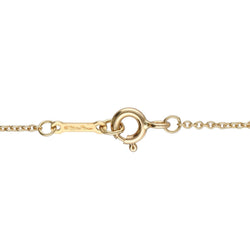 Collier Pendentif TIFFANY & CO. "Feuille d'Olive" en or jaune et diamant - Castafiore