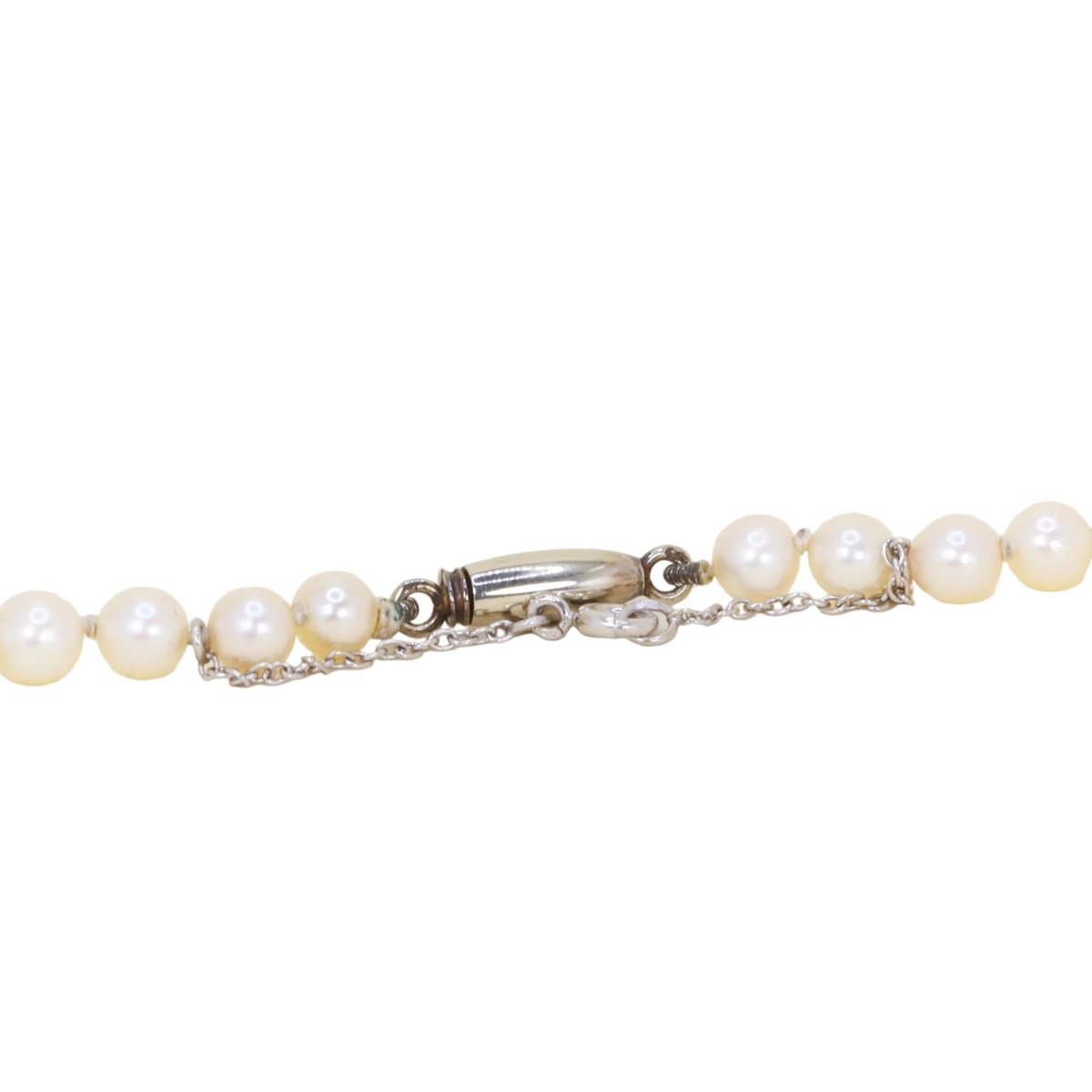 Collier Perles BOUCHERON en or blanc - Castafiore