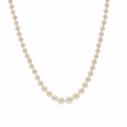 Collier Perles du Japon en or jaune et perles - Castafiore
