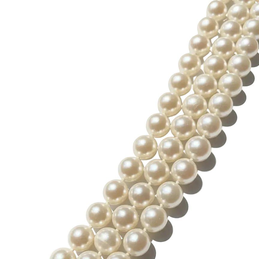 Collier Perles en or blanc - Castafiore