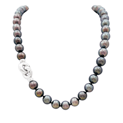 Collier Perles en or blanc - Castafiore