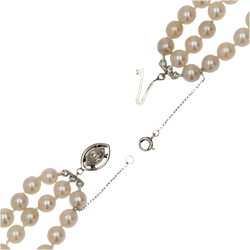 Collier Perles en or blanc et diamant - Castafiore