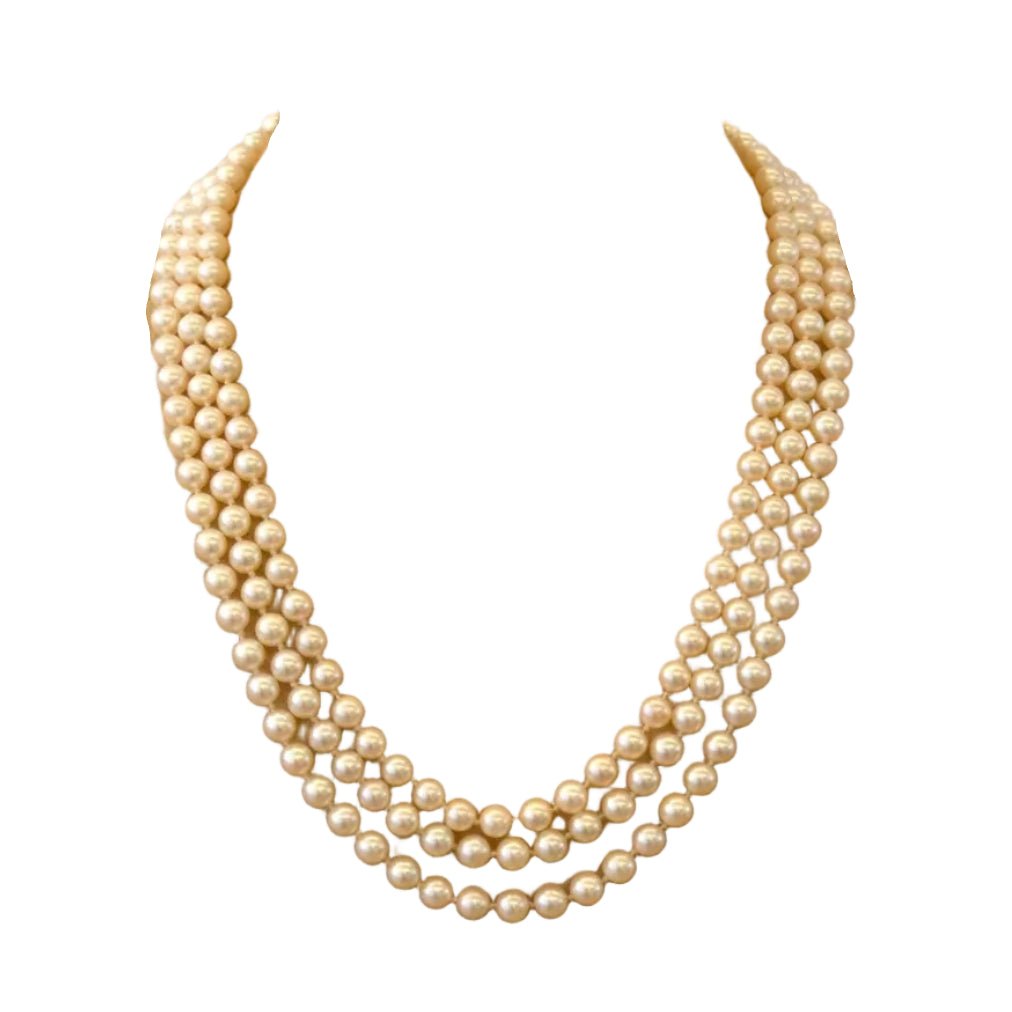 Collier Perles en or jaune - Castafiore
