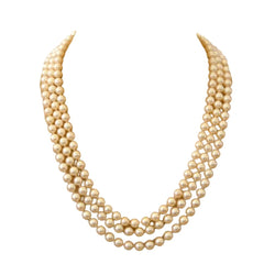 Collier Perles en or jaune - Castafiore