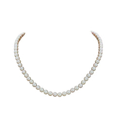 Collier Perles en perles et lapis - lazuli - Castafiore