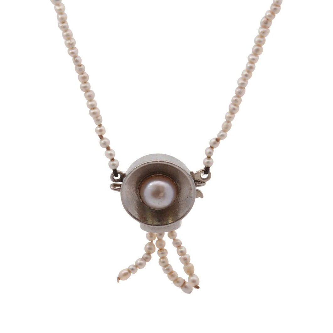 Collier Perles en platine - Castafiore