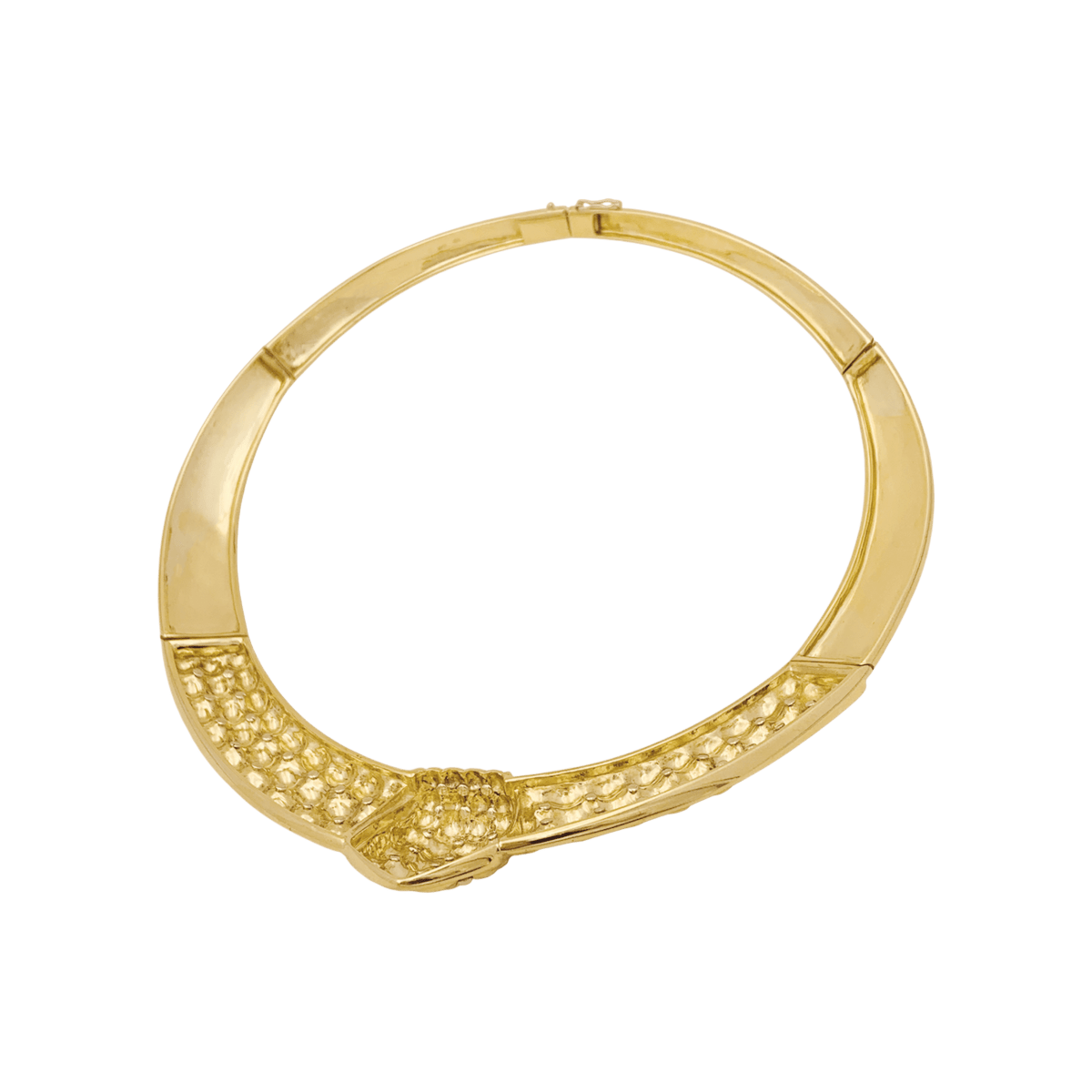Collier Plastron en or jaune - Castafiore