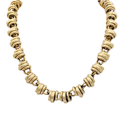Collier POMELLATO "Mille Cercles" en or jaune - Castafiore