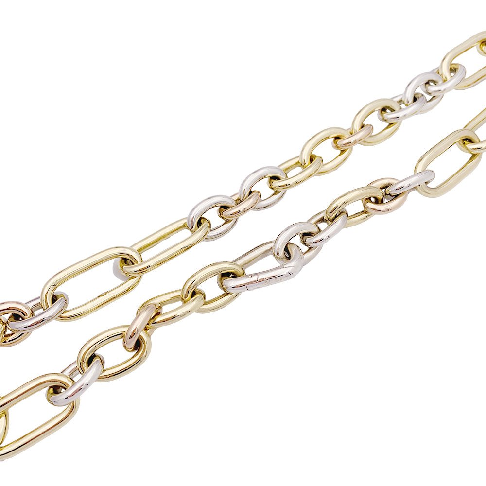 Collier Pomellato vintage, trois ors. - Castafiore