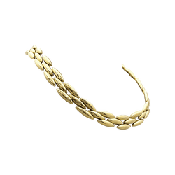 Collier Ras de Cou CARTIER "Gentiane" en or jaune - Castafiore