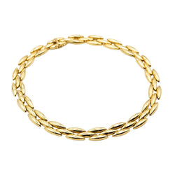 Collier Ras de Cou CARTIER "Gentiane" en or jaune - Castafiore