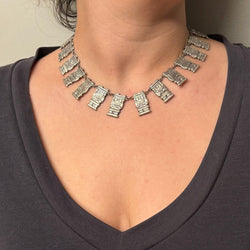 Collier Ras de Cou en argent - Castafiore
