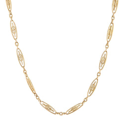 Collier Ras de Cou en or jaune - Castafiore