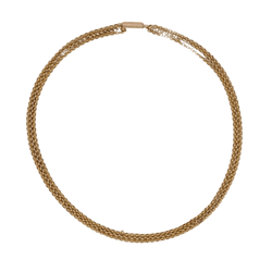 Collier Ras de Cou en or jaune - Castafiore