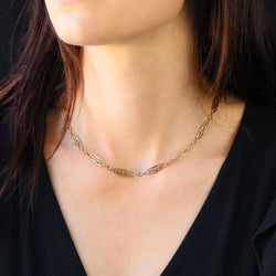 Collier Ras de Cou en or jaune - Castafiore