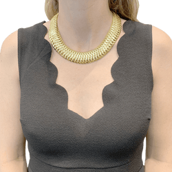 Collier Ras de Cou en or jaune - Castafiore